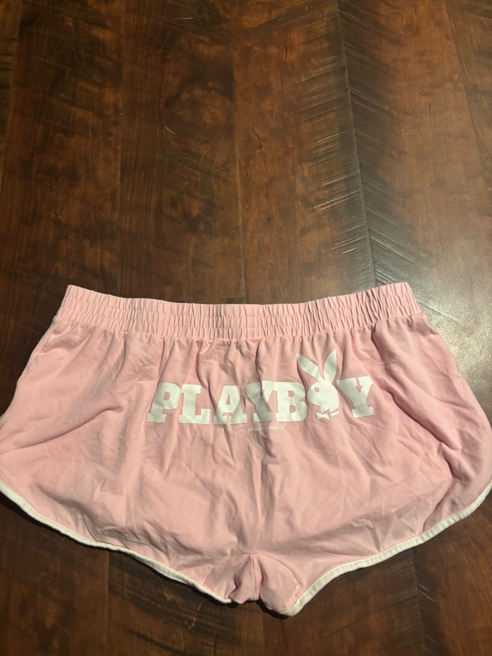 PLAYBOY Pink Logo Cotton Lounge Shorts